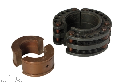 تصویر قالب پرس هیدرولیک لوله نیوپایپ