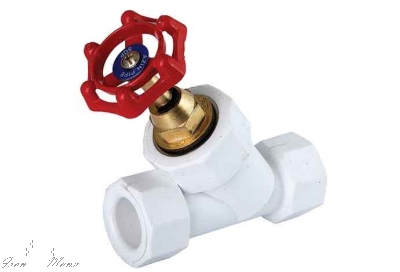 تصویر شیرفلکه دوسرجوش 45 درجه آذین