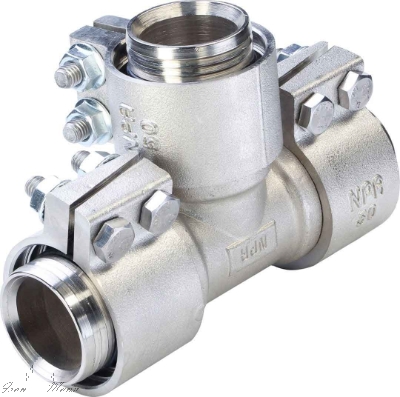 تصویر سه راهی کلمپی نیوپایپ