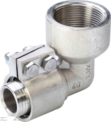 تصویر زانو چپقی کلمپی نیوپایپ