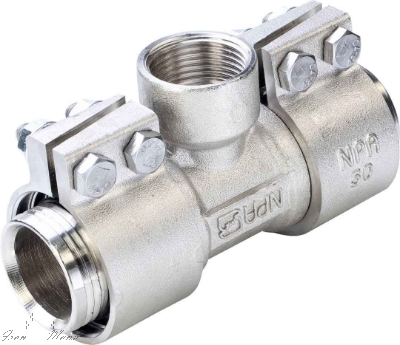 تصویر سه راهی توپیچ کلمپی نیوپایپ