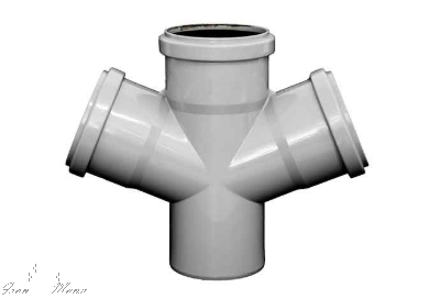 تصویر انشعاب دوبل 67 درجه (چهارراه) نیوفلکس